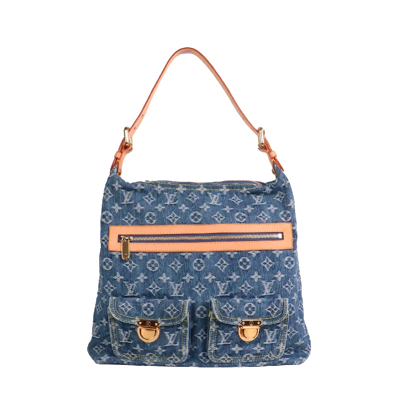 LOUIS VUITTON - Sac cabas Baggy Louis Vuitton en denim