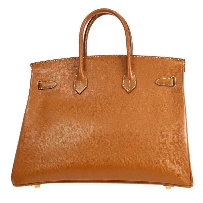 HERMES 1998 BIRKIN 35 Gold Courchevel