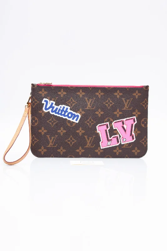 LOUIS VUITTON Monogram World Tour Wristlet