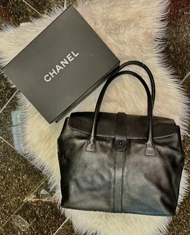 Chanel Black Tote Bag (PREOWNED)