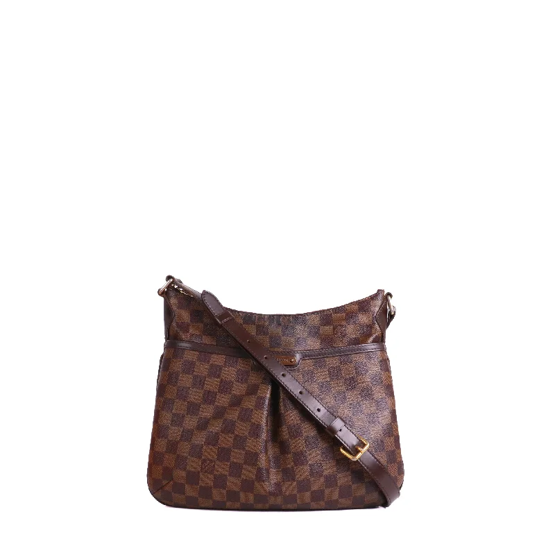 LOUIS VUITTON - Sac à bandoulière Bloomsbury PM Louis Vuitton en toile damier ébène